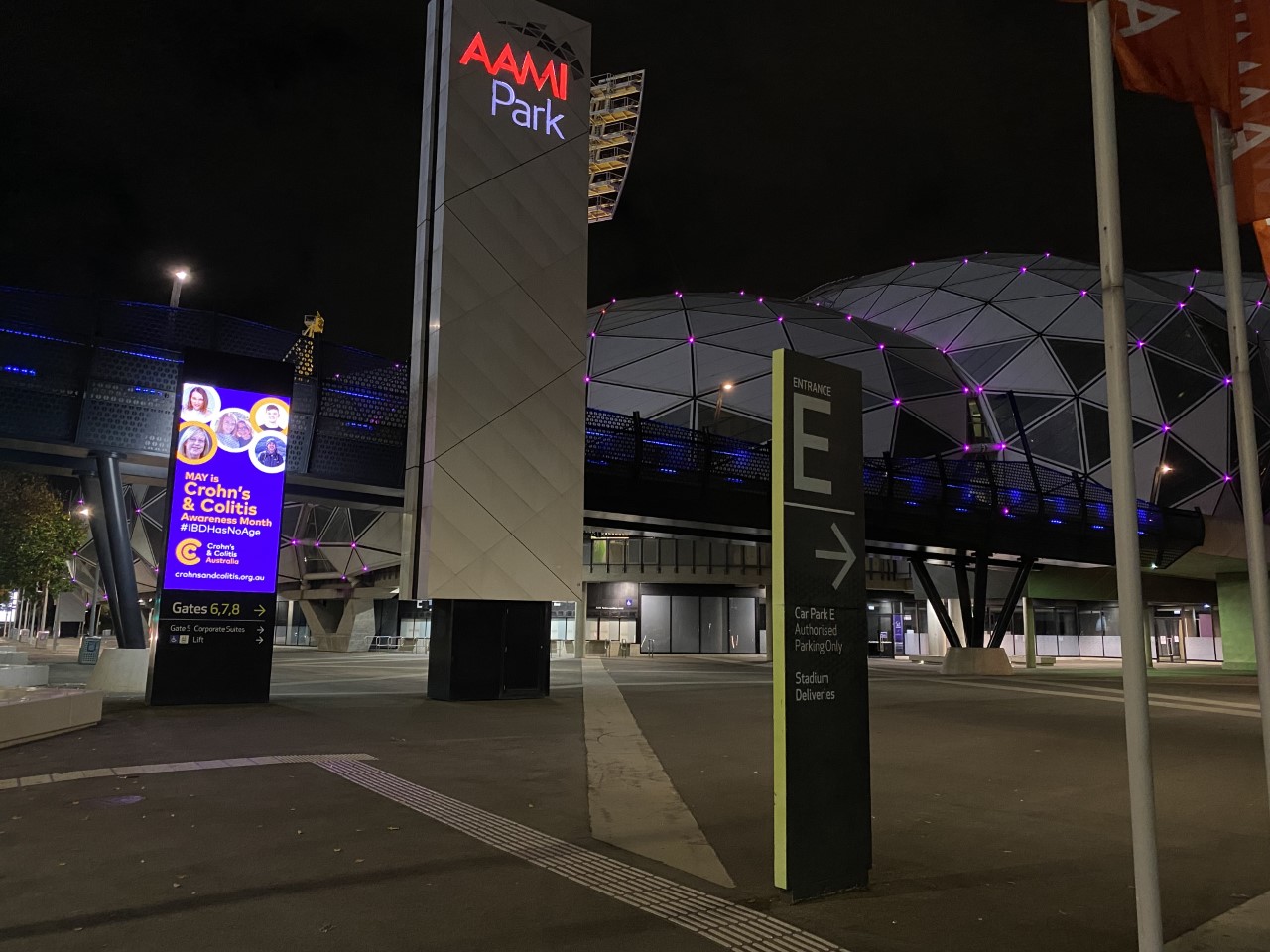 AAMI Park World IBD Day